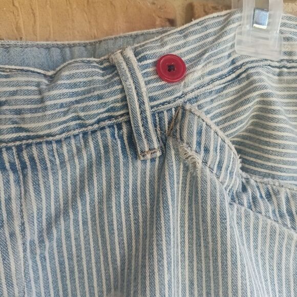 Vintage denim work pants distressed - Picture 4 of 14